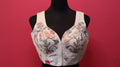 Women's Ivory Bird Embroidered Sleeveless Readymade Blouse