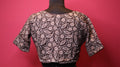 Brown Floral Print Cotton Saree Blouse for Women | Designer Ethnic Saree Blouse