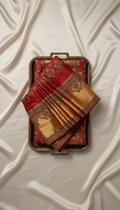 Banarasi Brocade Lehenga with Traditional Motifs